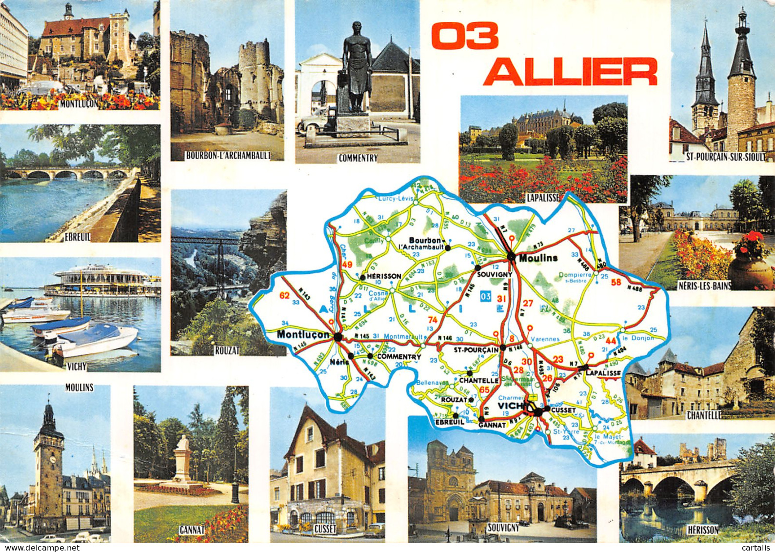 03-ALLIER-N° 4425-B/0163 - Autres & Non Classés