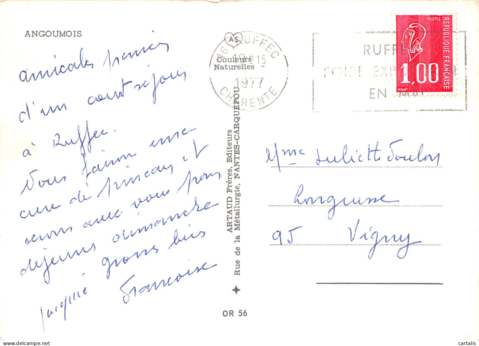 16-L ANGOUMOIS-N° 4425-B/0105 - Other & Unclassified