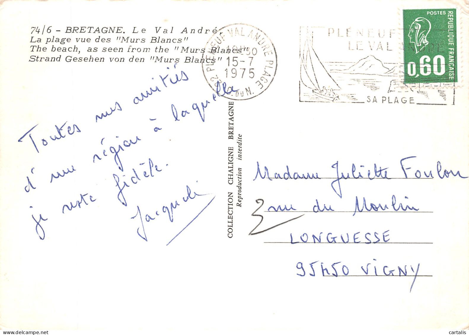22-LE VAL ANDRE-N° 4425-B/0107 - Sonstige & Ohne Zuordnung
