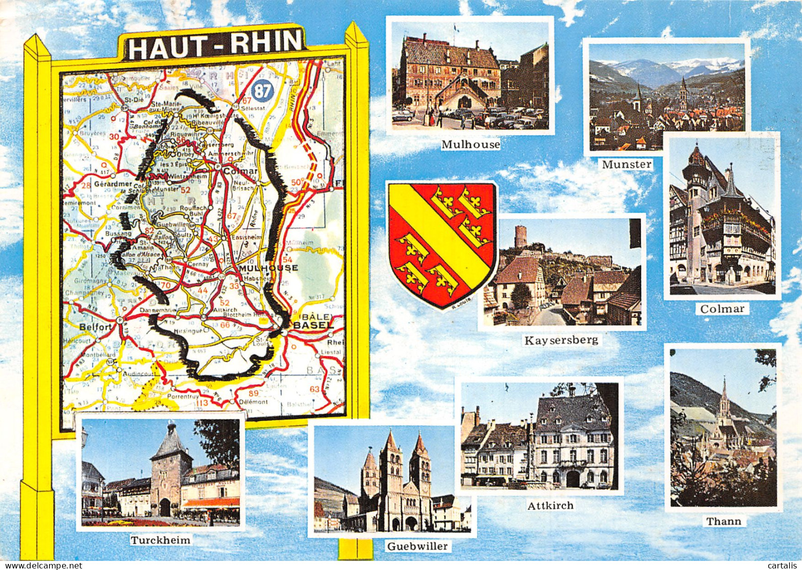 68-LE HAUT RHIN-N° 4425-B/0099 - Other & Unclassified