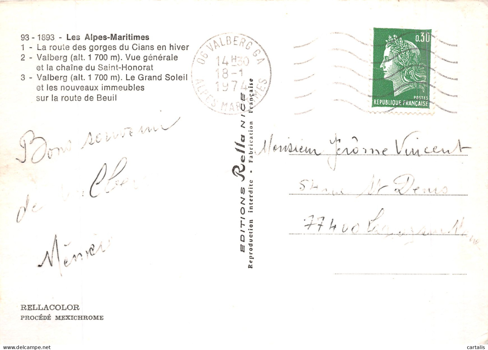 06-VALBERG-N° 4426-B/0379 - Sonstige & Ohne Zuordnung