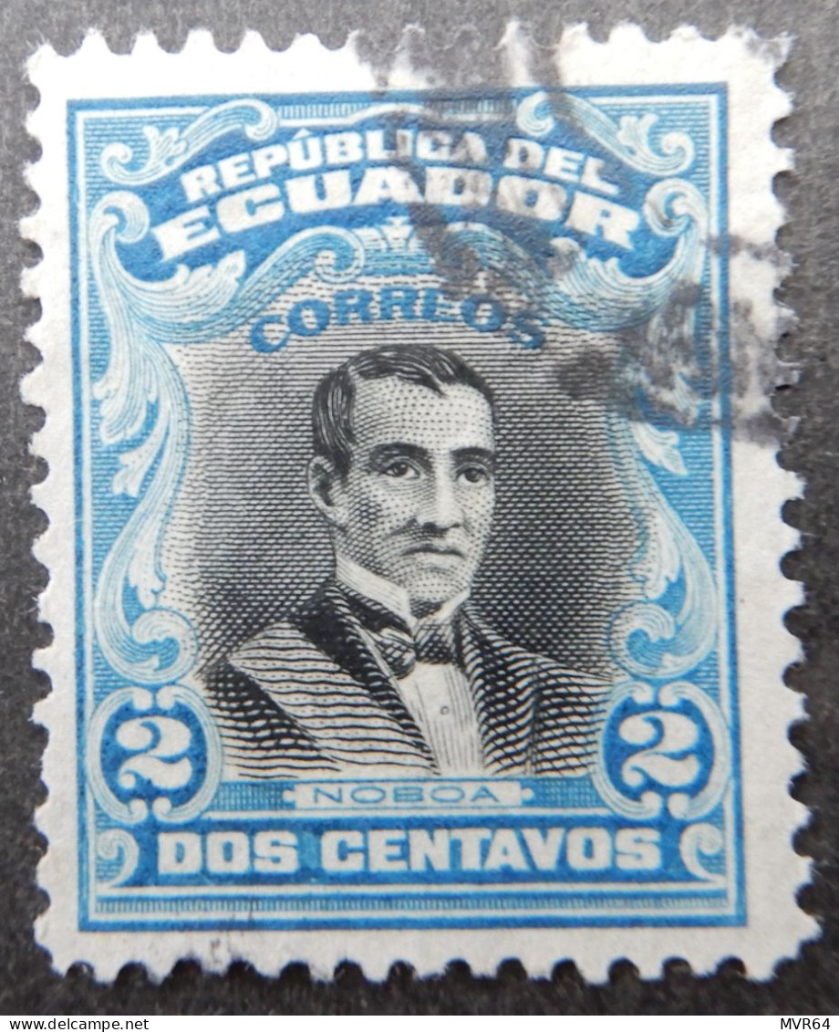 Ecuador 1907 (2) Diego Noboa - Ecuador