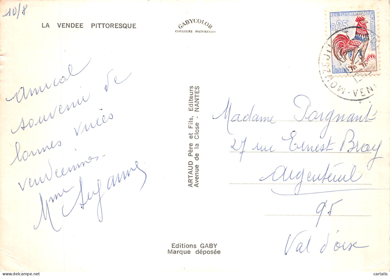 85-VENDEE-N° 4426-A/0381 - Autres & Non Classés