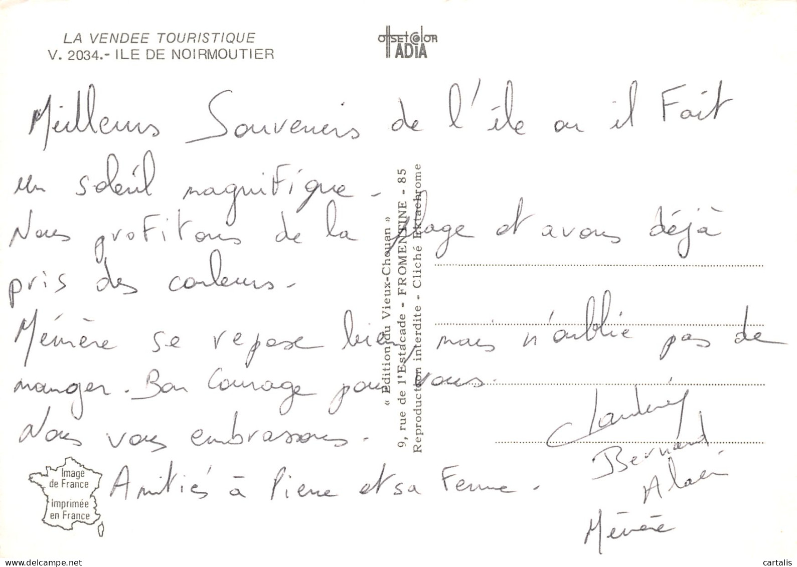 85-ILE DE NOIRMOUTIER-N° 4426-A/0345 - Ile De Noirmoutier