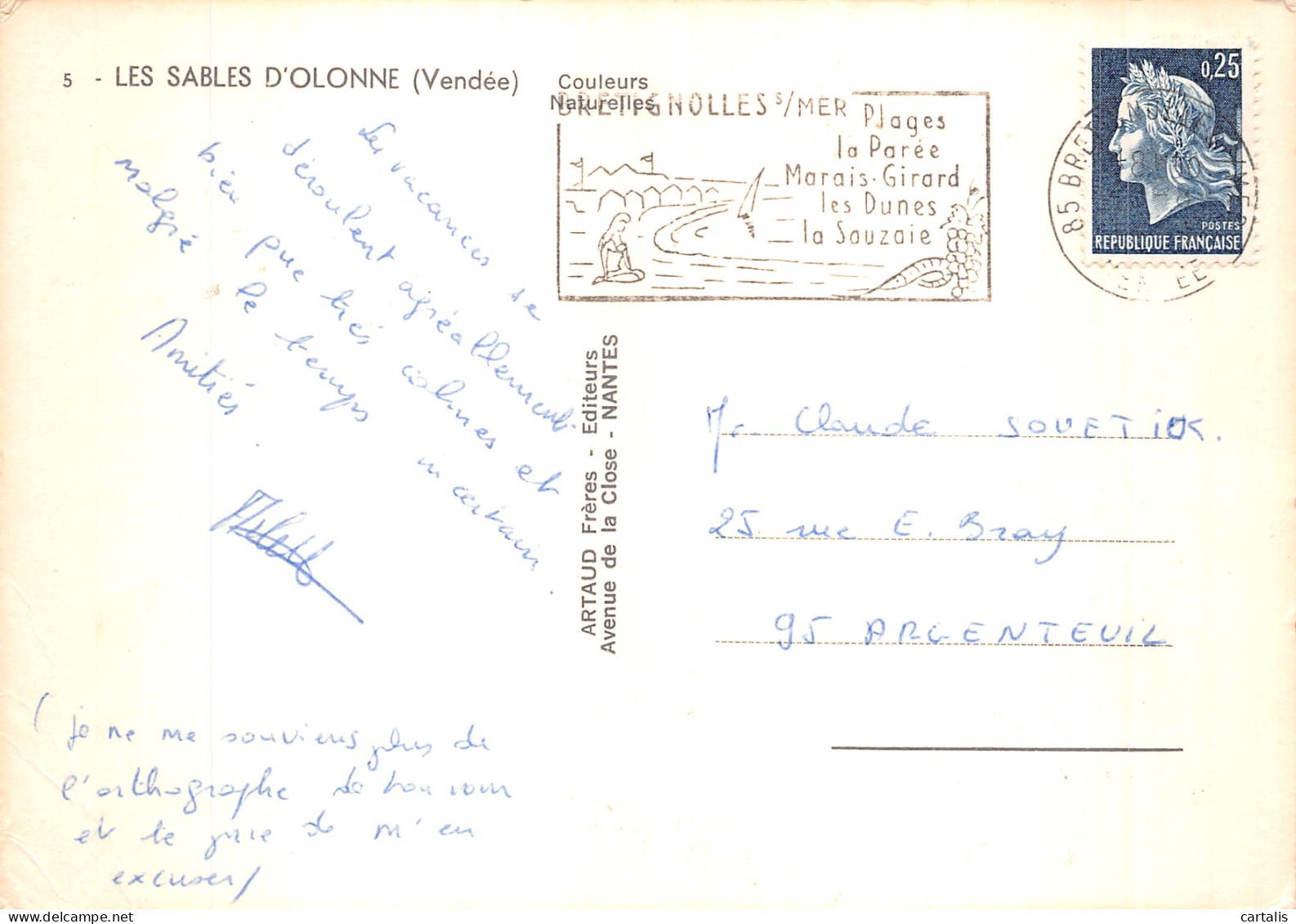 85-LES SABLES D OLONNE-N° 4426-A/0331 - Sables D'Olonne