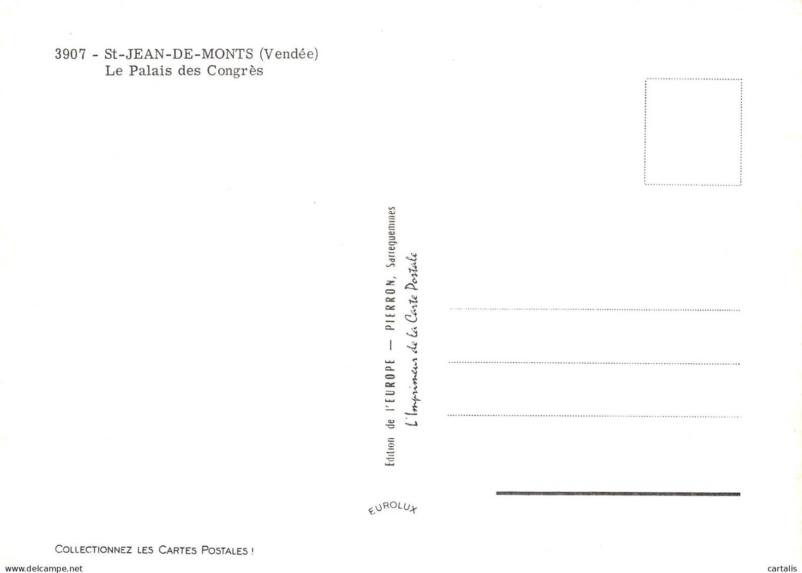 85-SAINT JEAN DE MONTS-N° 4426-A/0277 - Saint Jean De Monts