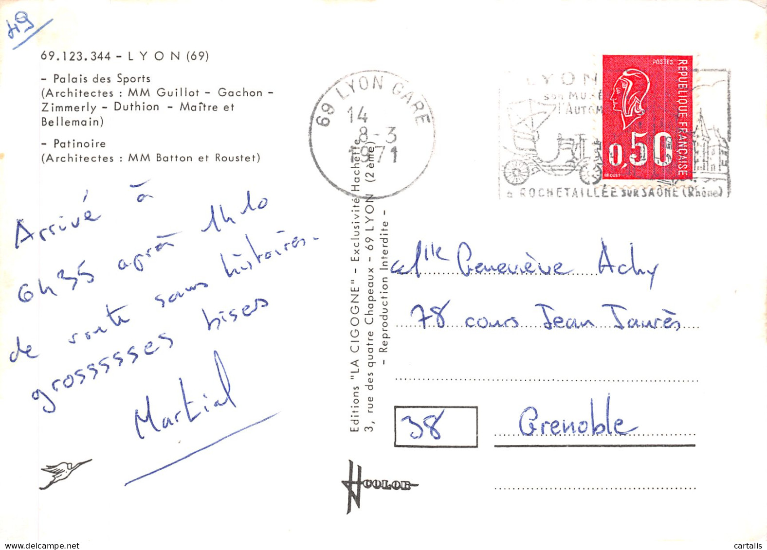 69-LYON-N° 4426-A/0097 - Other & Unclassified