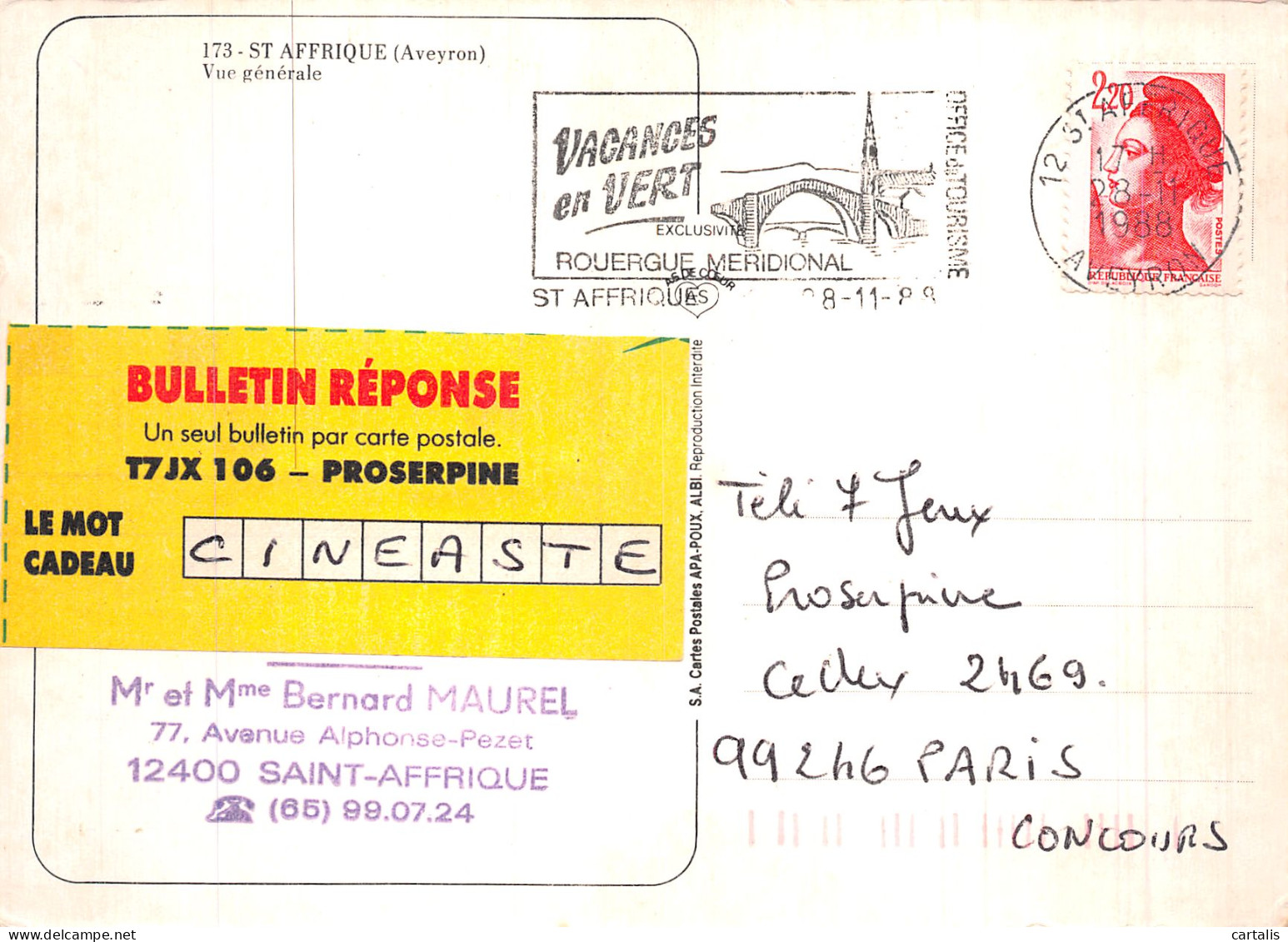 12-SAINT AFFRIQUE-N° 4426-A/0043 - Saint Affrique