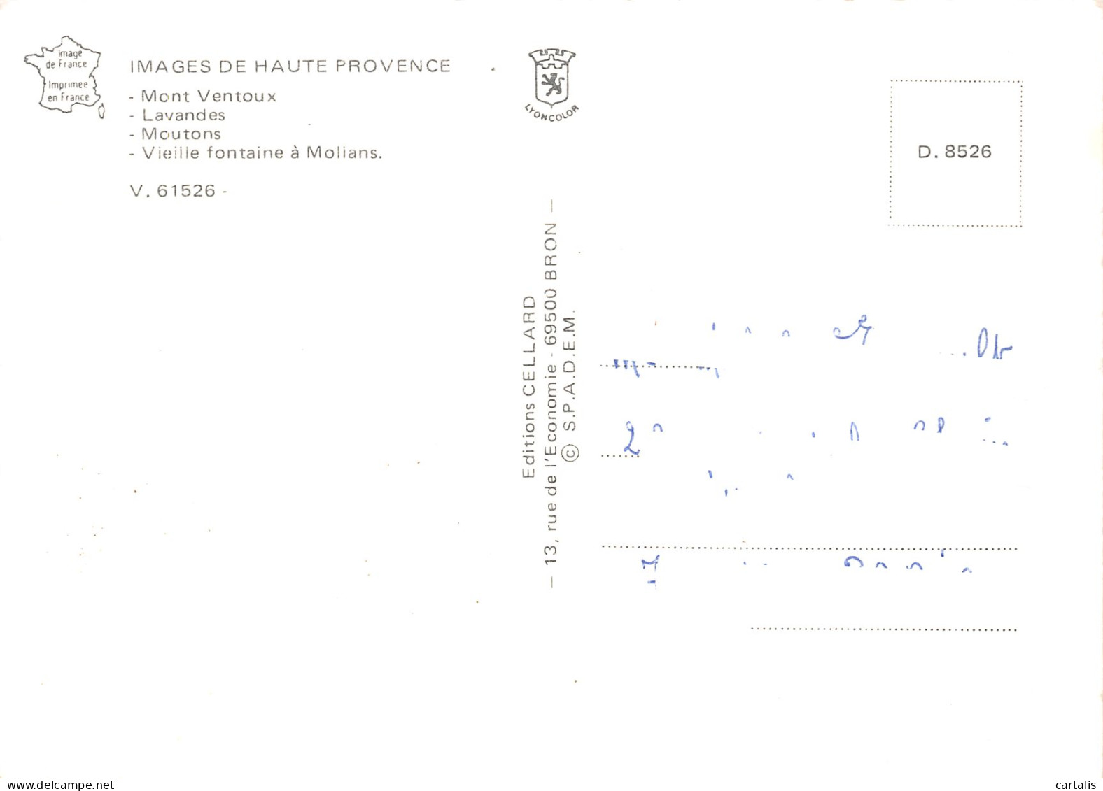 04-HAUTE PROVENCE-N° 4425-D/0313 - Other & Unclassified