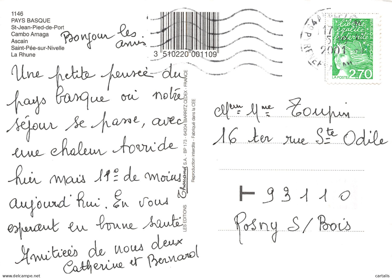 64-LE PAYS BASQUE-N° 4425-D/0219 - Other & Unclassified