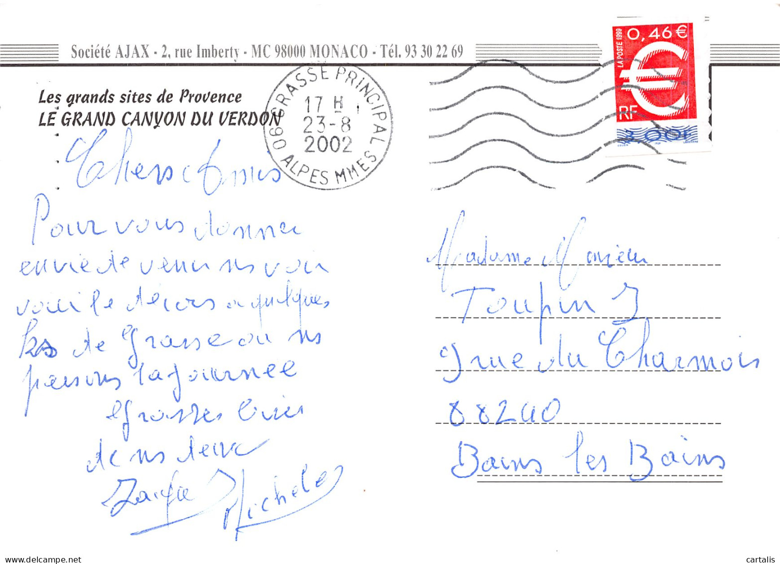 04-LE GRAND CANYON DU VERDON-N° 4425-D/0213 - Other & Unclassified