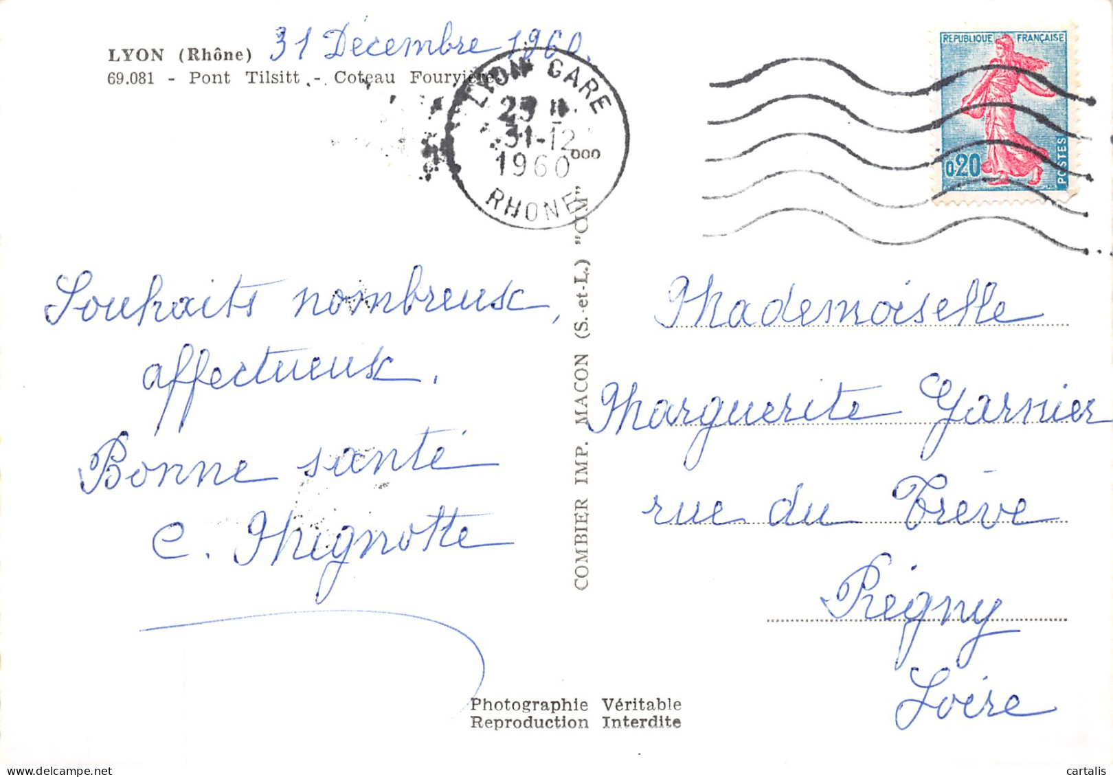 69-LYON-N° 4427-A/0203 - Other & Unclassified