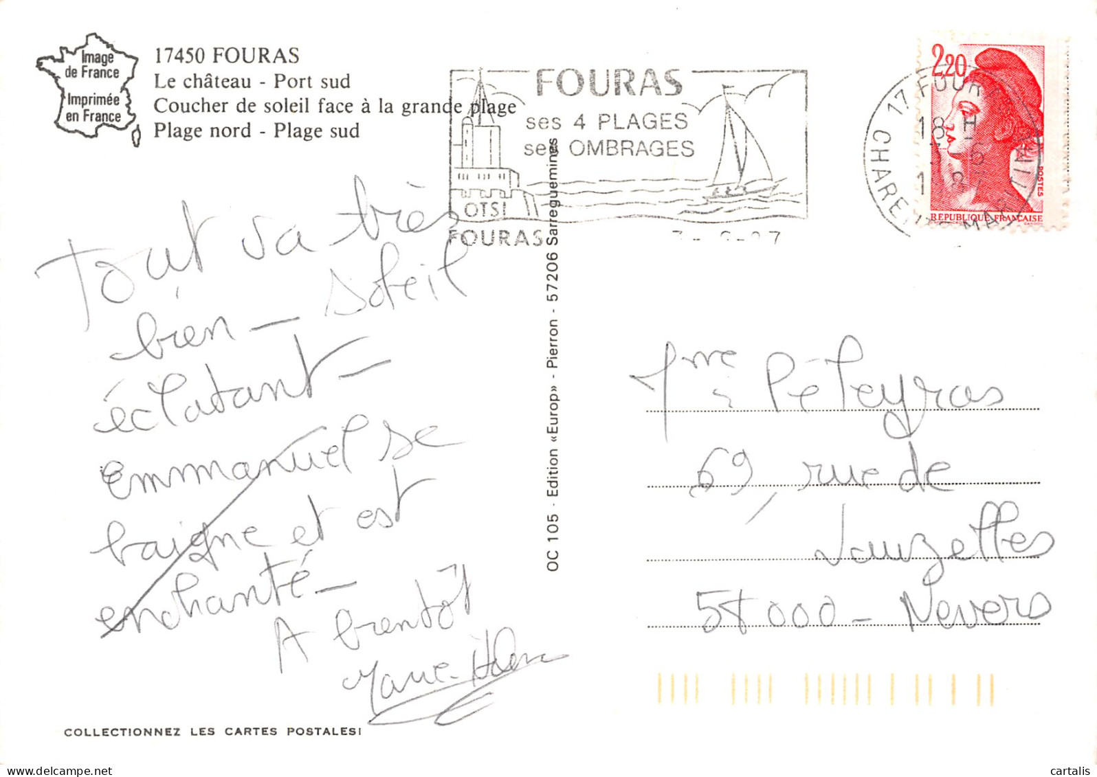 17-FOURAS-N° 4427-A/0159 - Fouras-les-Bains