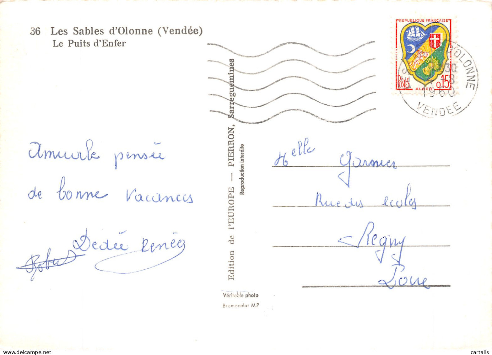 85-LES SABLES D OLONNE-N° 4426-D/0197 - Sables D'Olonne