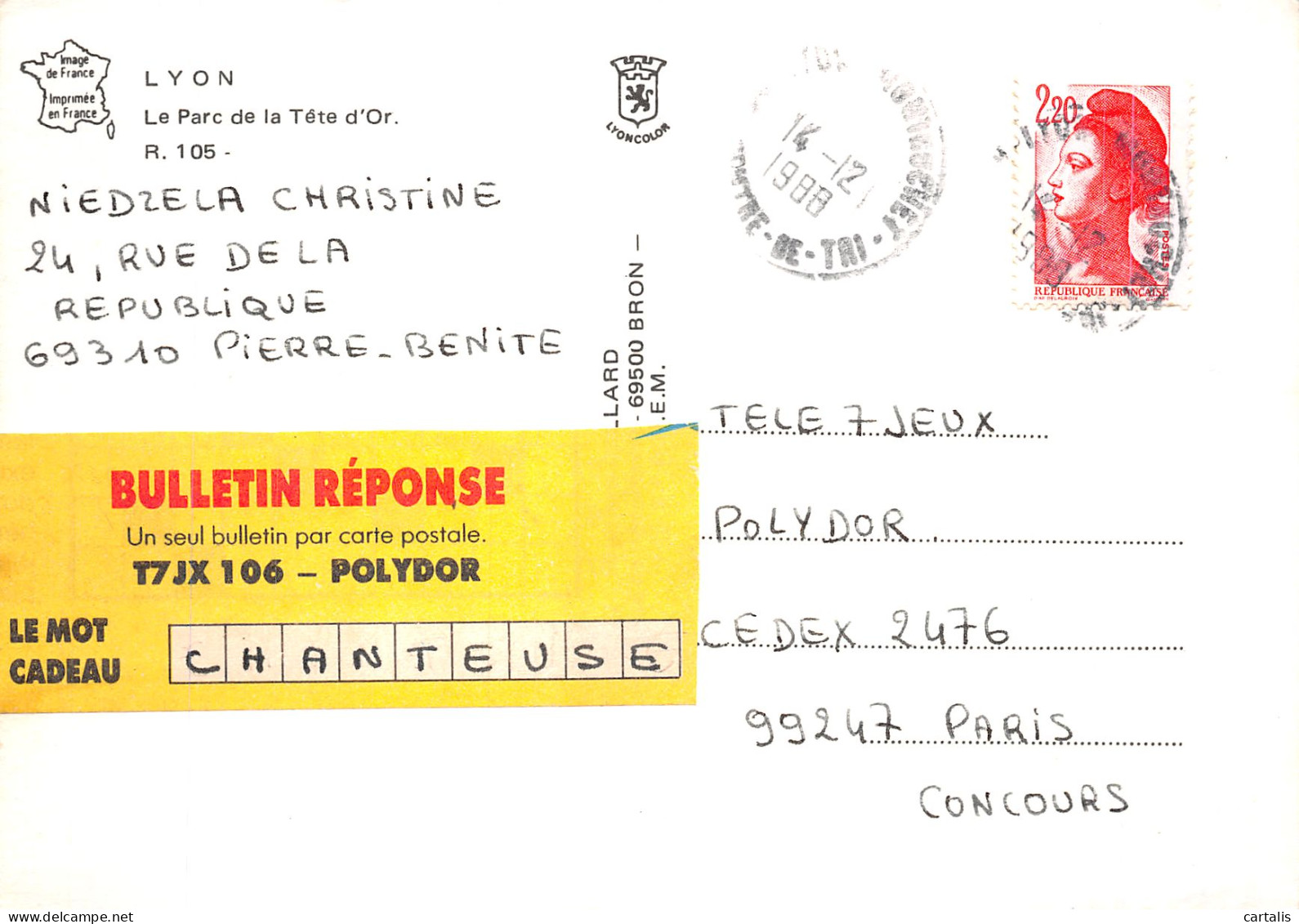 69-LYON-N° 4426-D/0199 - Other & Unclassified