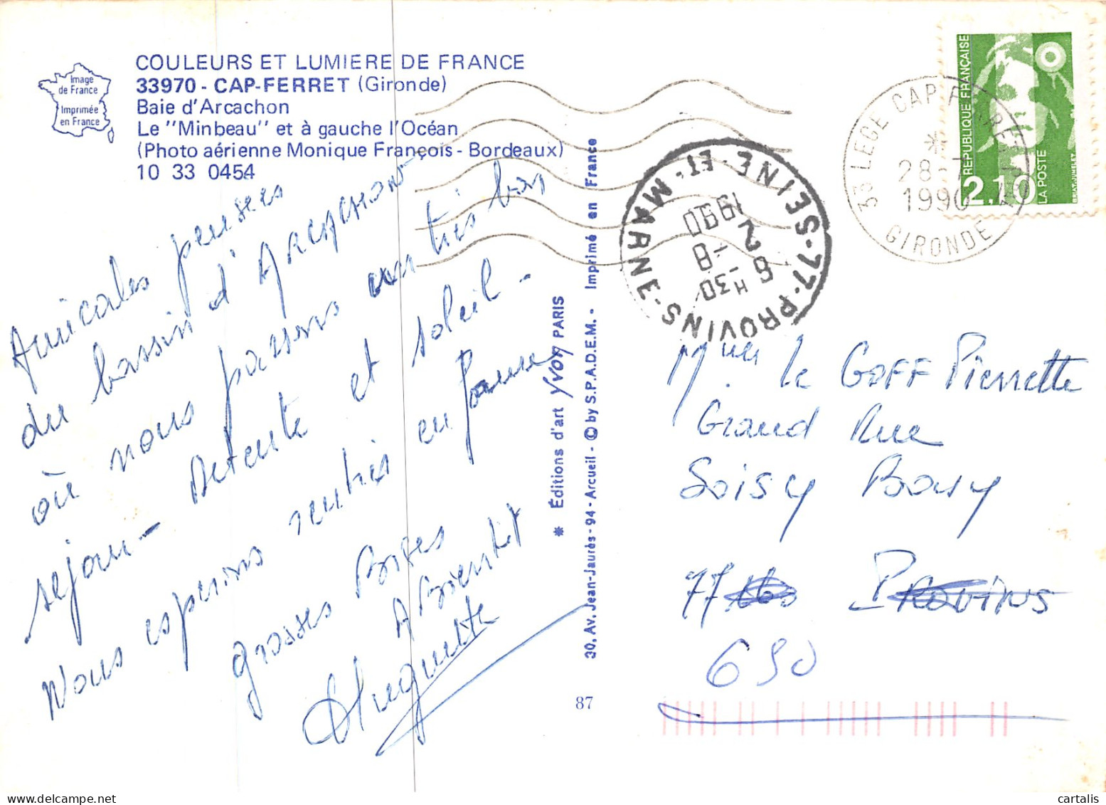 33-LE CAP FERRET-N° 4426-D/0173 - Other & Unclassified