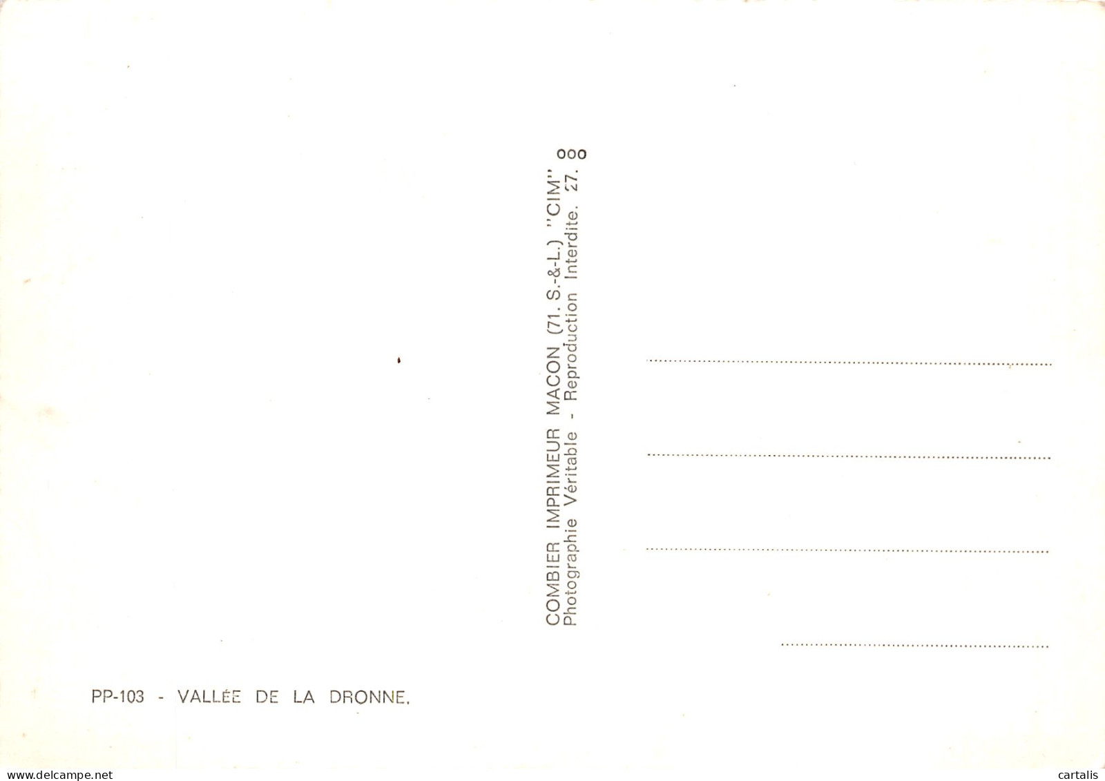 24-VALLEE DE LA DRONNE-N° 4426-C/0351 - Other & Unclassified