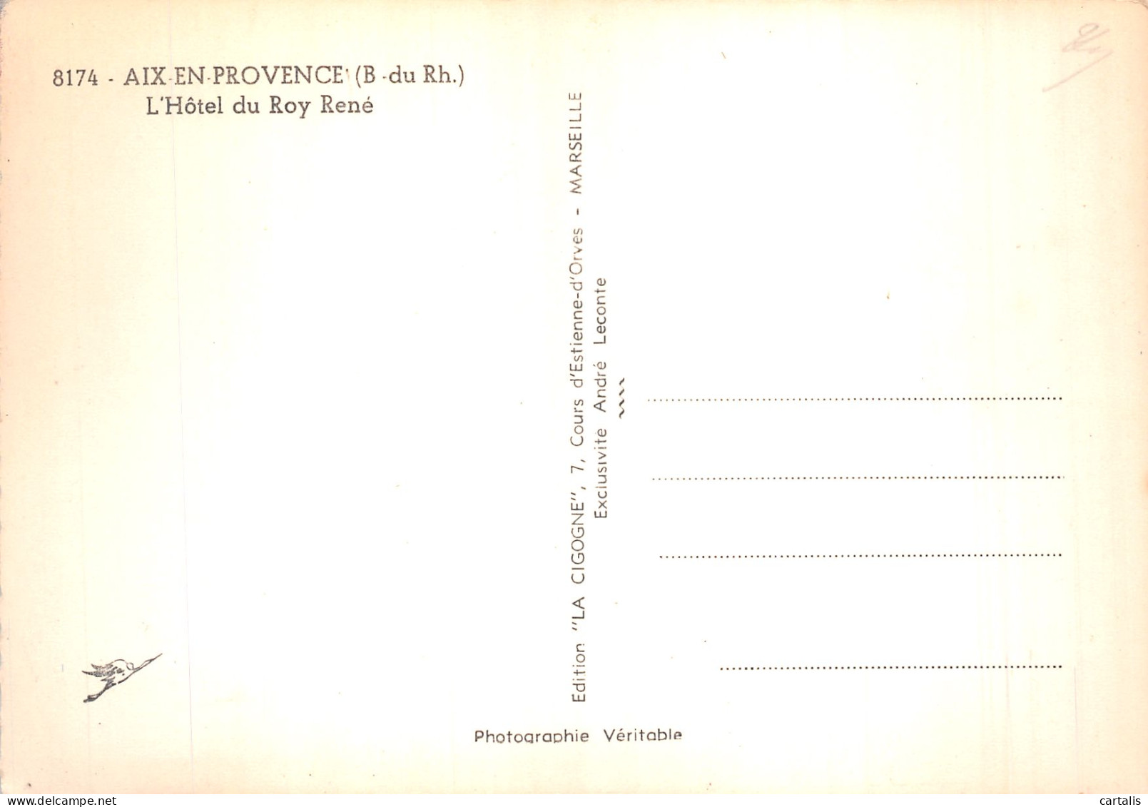 13-AIX EN PROVENCE-N° 4426-C/0335 - Aix En Provence