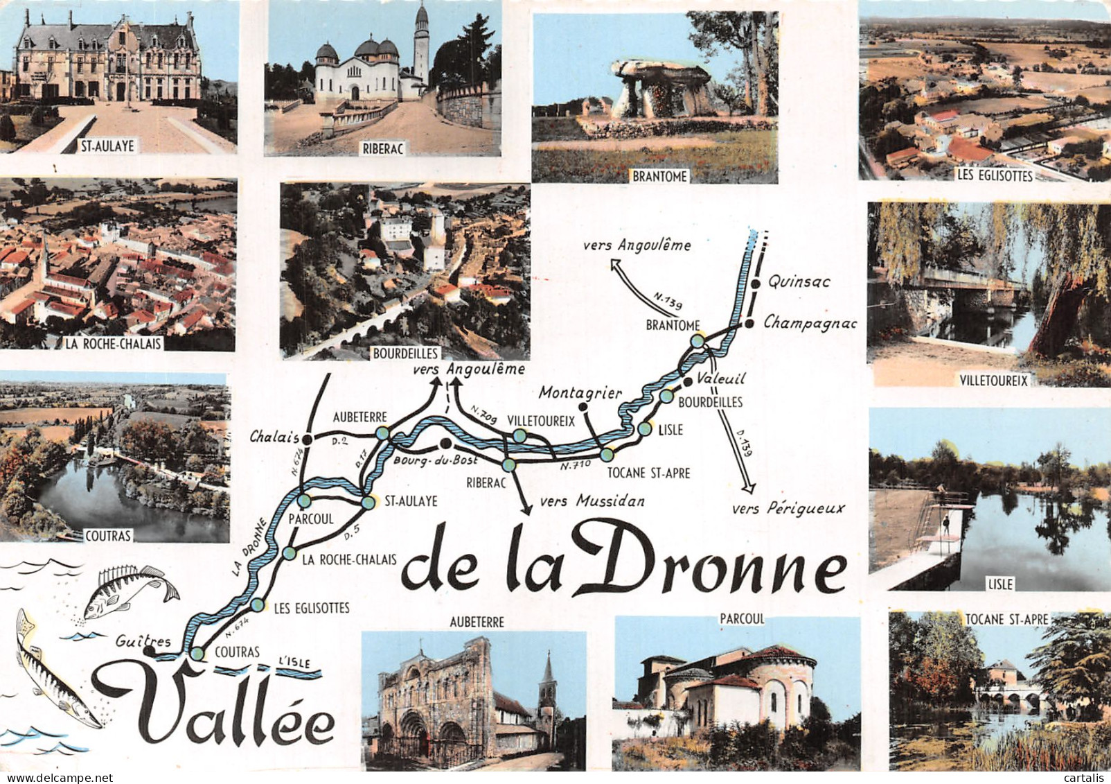 24-VALLEE DE LA DRONNE-N° 4426-C/0333 - Altri & Non Classificati