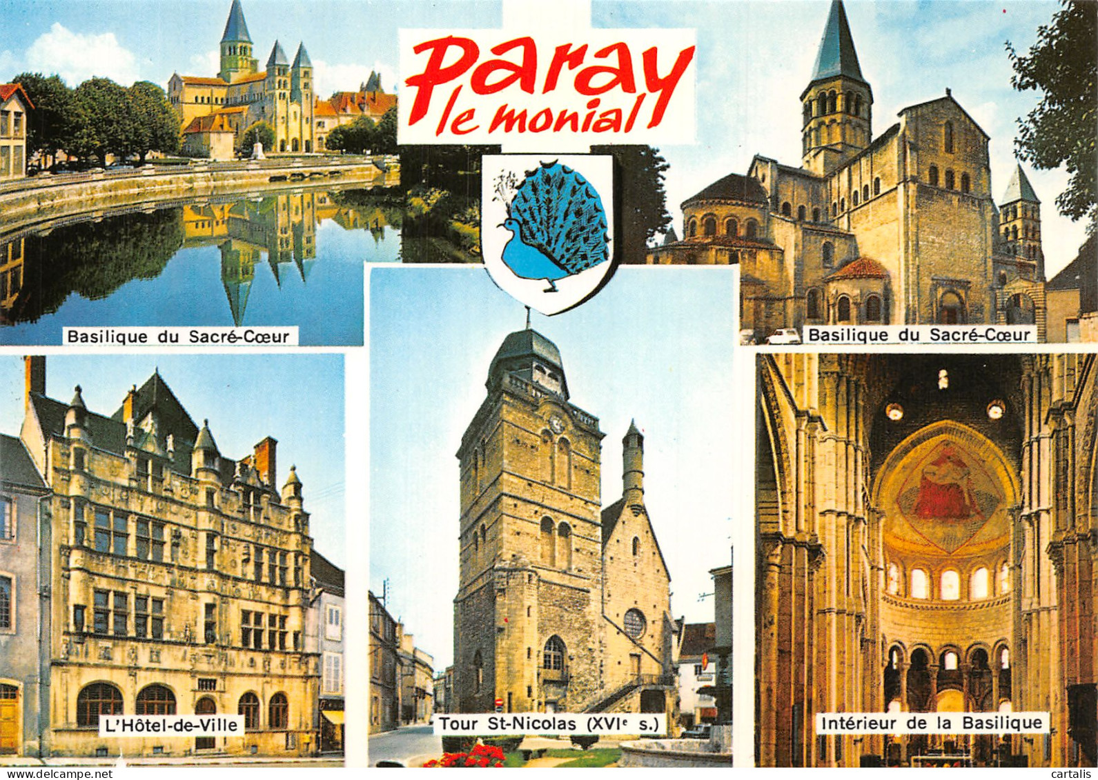 71-PARAY LE MONIAL-N° 4426-C/0299 - Paray Le Monial