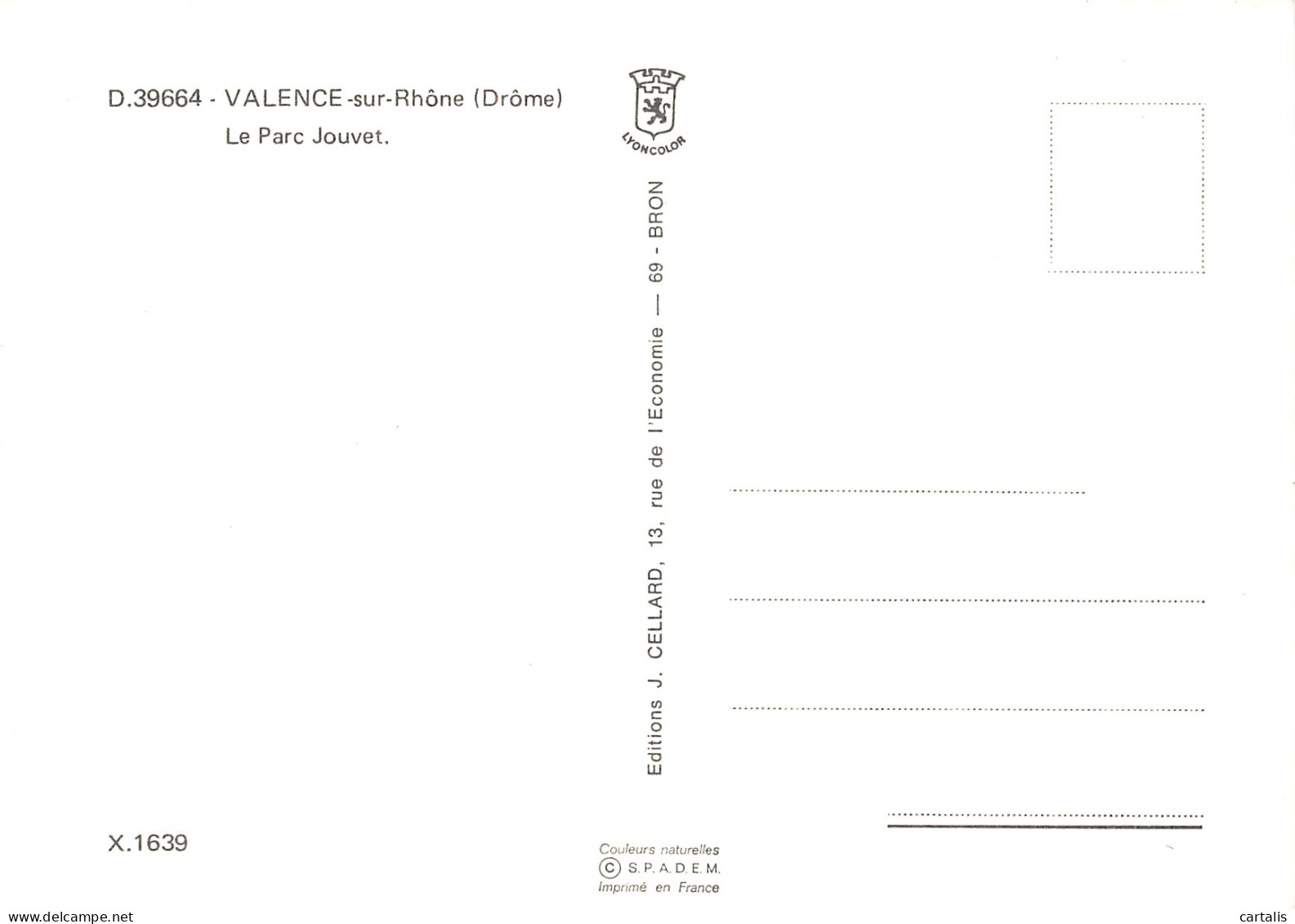 26-VALENCE SUR RHONE-N° 4426-C/0269 - Valence