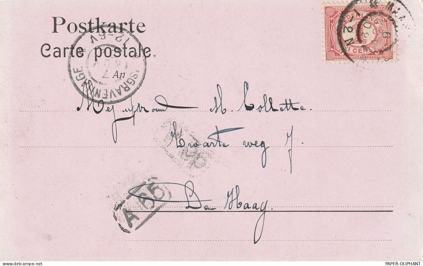 5100 AACHEN, Rathaus, 1902, Von Maastricht Nach Den Haag Gelaufen - Aachen