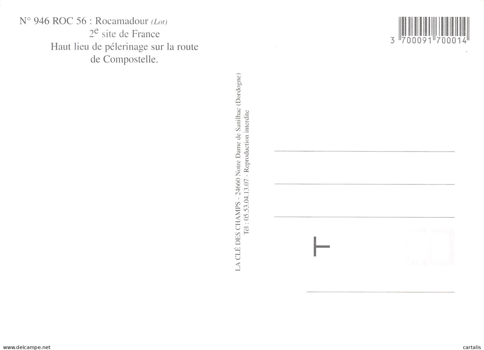 46-ROCAMADOUR-N° 4426-C/0097 - Rocamadour