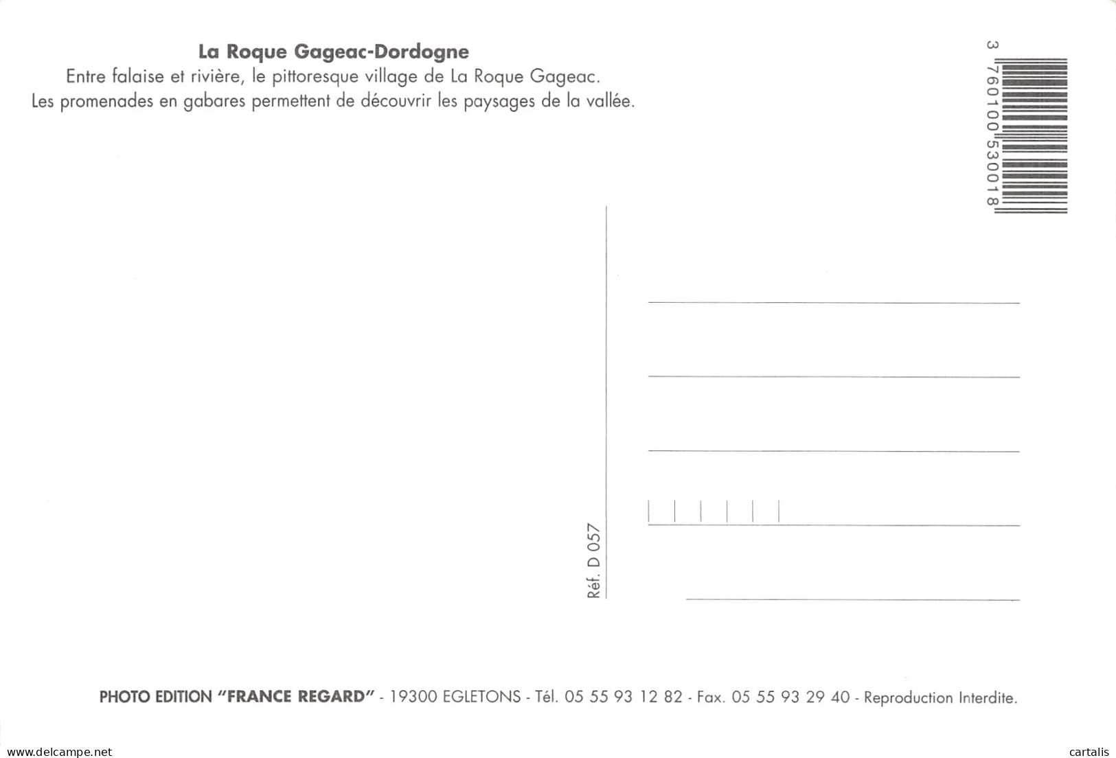 24-LA ROQUE GAGEAC-N° 4426-C/0093 - Altri & Non Classificati