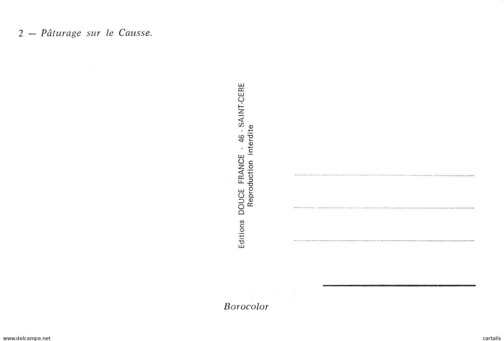 48-LE CAUSSE-N° 4426-C/0035 - Other & Unclassified