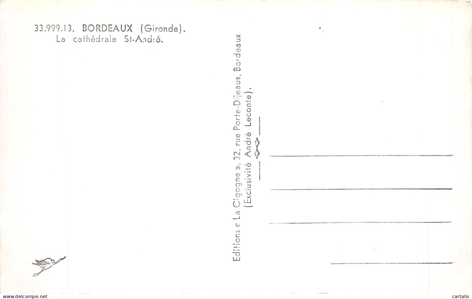 33-BORDEAUX-N° 4428-B/0047 - Bordeaux
