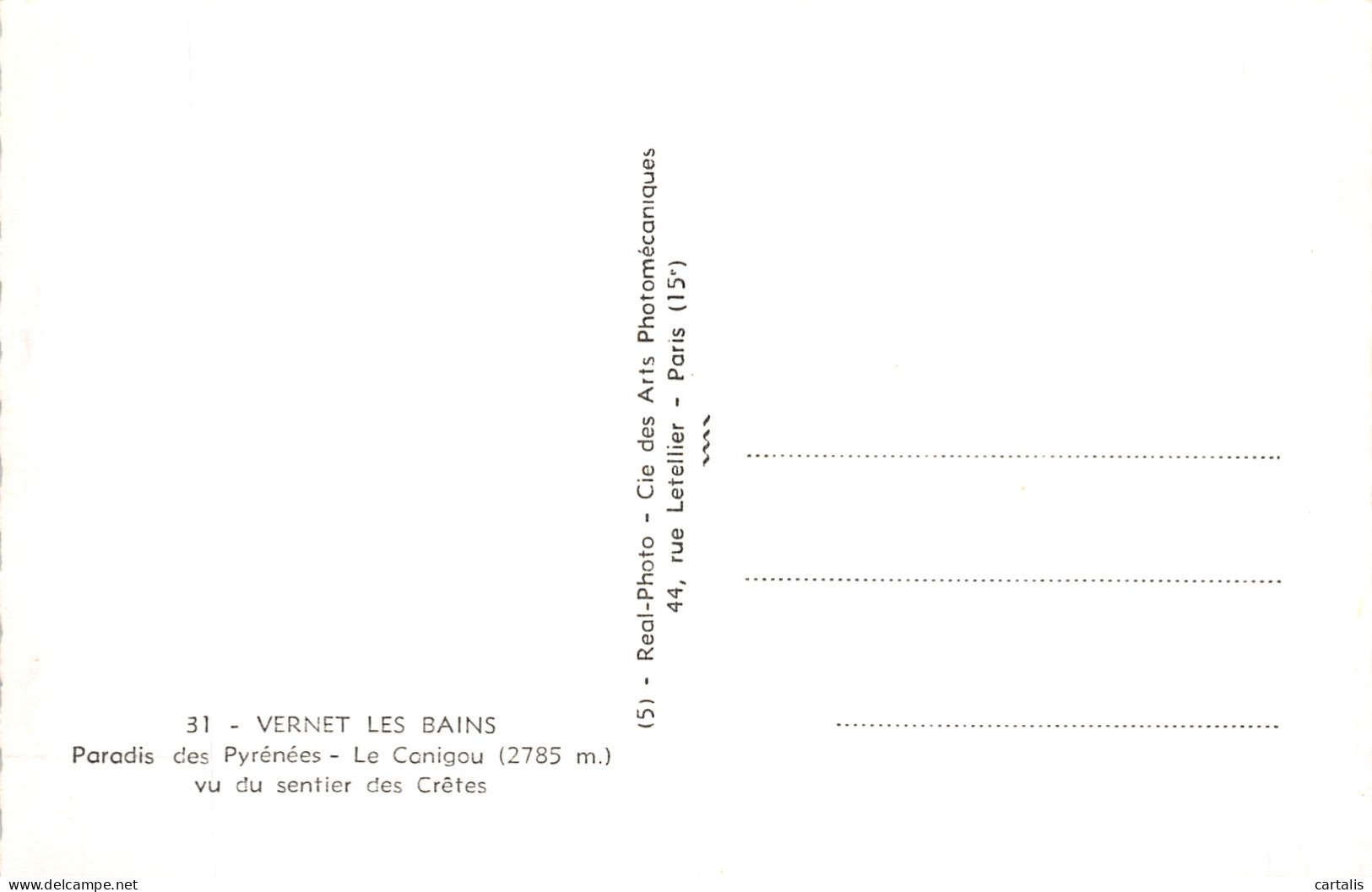 66-VERNET LES BAINS-N° 4428-B/0041 - Other & Unclassified