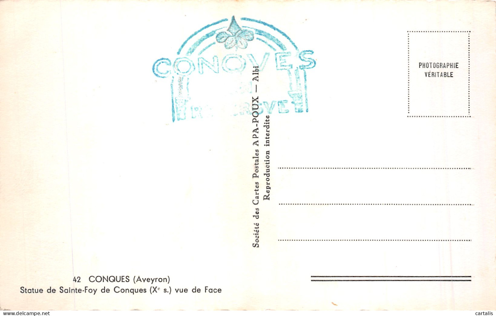 12-CONQUES-N° 4428-A/0387 - Other & Unclassified