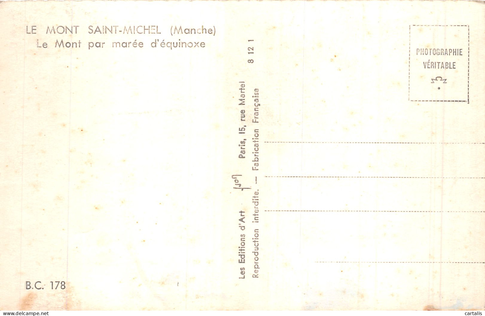 50-LE MONT SAINT MICHEL-N° 4428-A/0177 - Le Mont Saint Michel