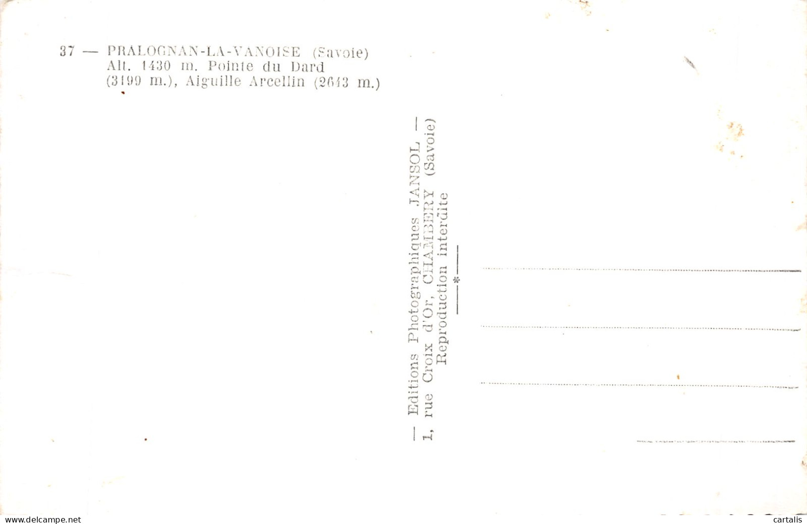 73-PRALOGNAN LA VANOISE-N° 4428-A/0065 - Pralognan-la-Vanoise