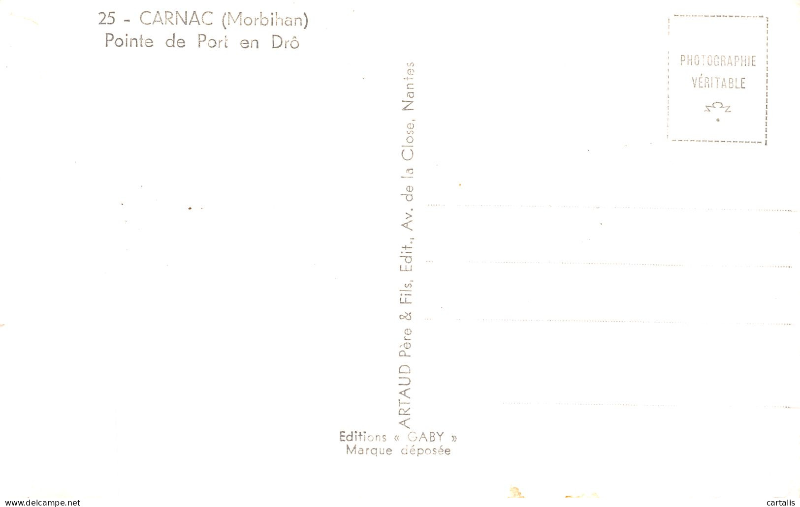 56-CARNAC-N° 4428-A/0001 - Carnac