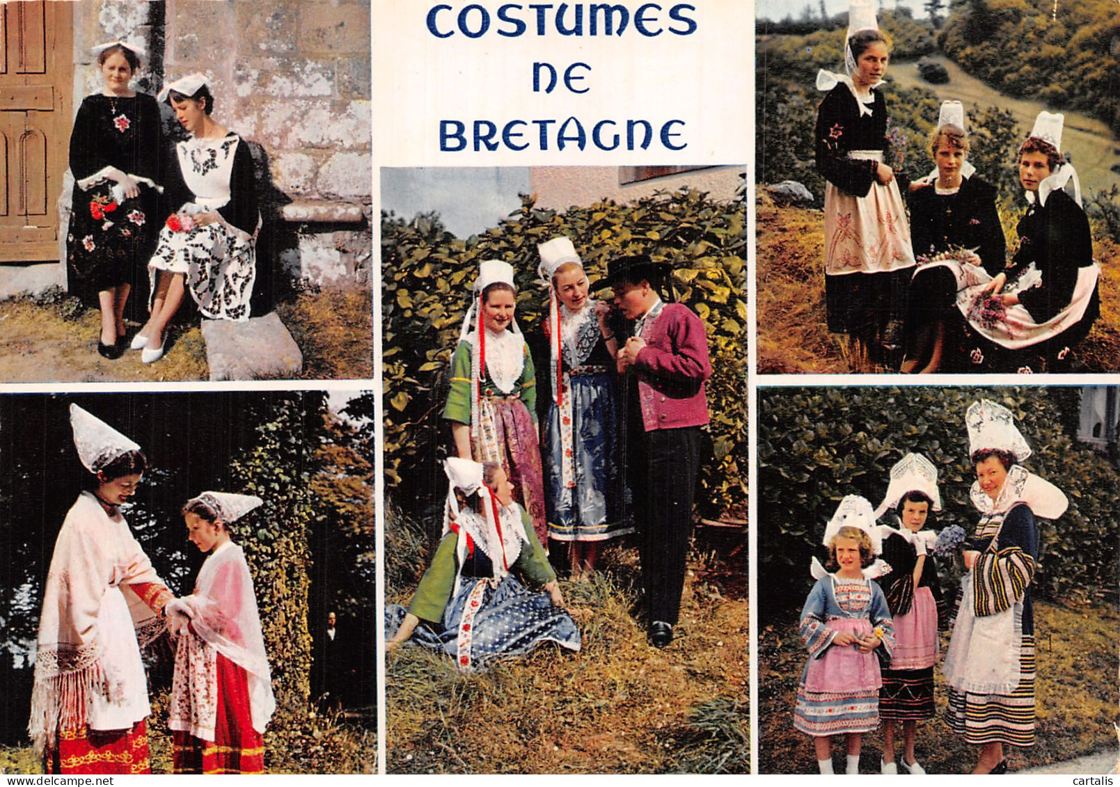 29-BRETAGNE FOLKLORE COSTUMES-N° 4427-B/0315 - Other & Unclassified