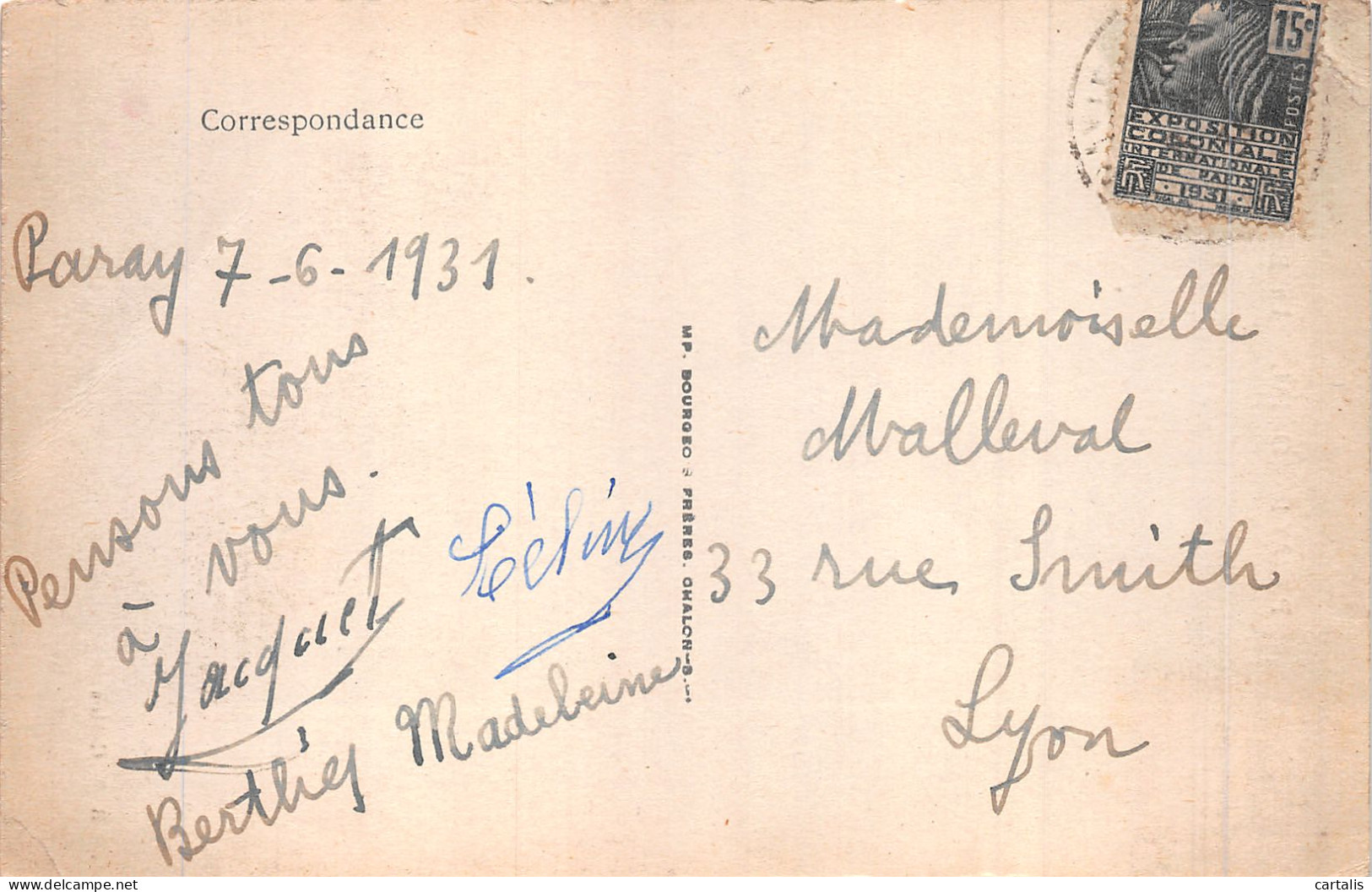 71-PARAY LE MONIAL-N° 4428-D/0193 - Paray Le Monial