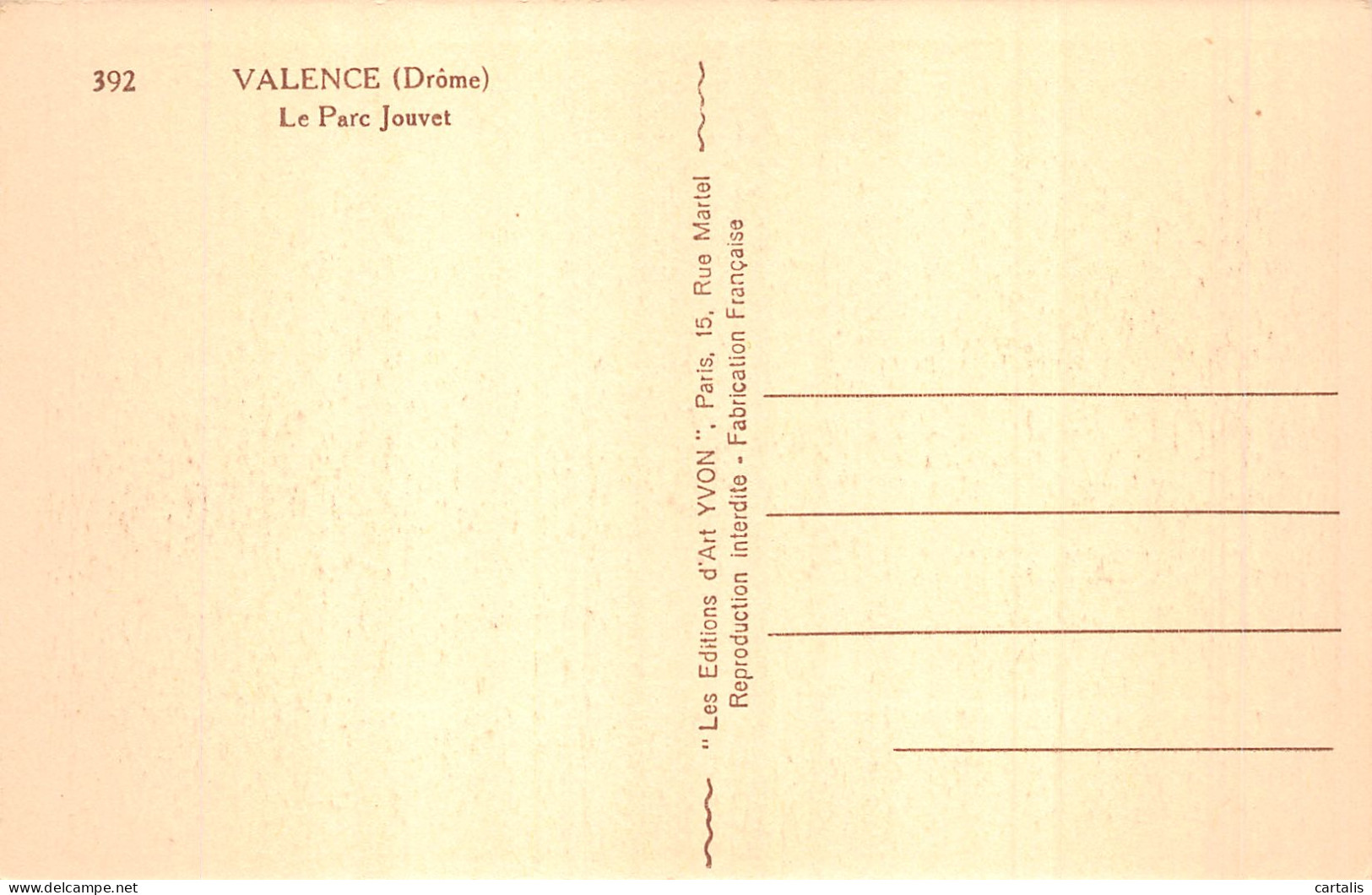 26-VALENCE-N° 4428-C/0217 - Valence