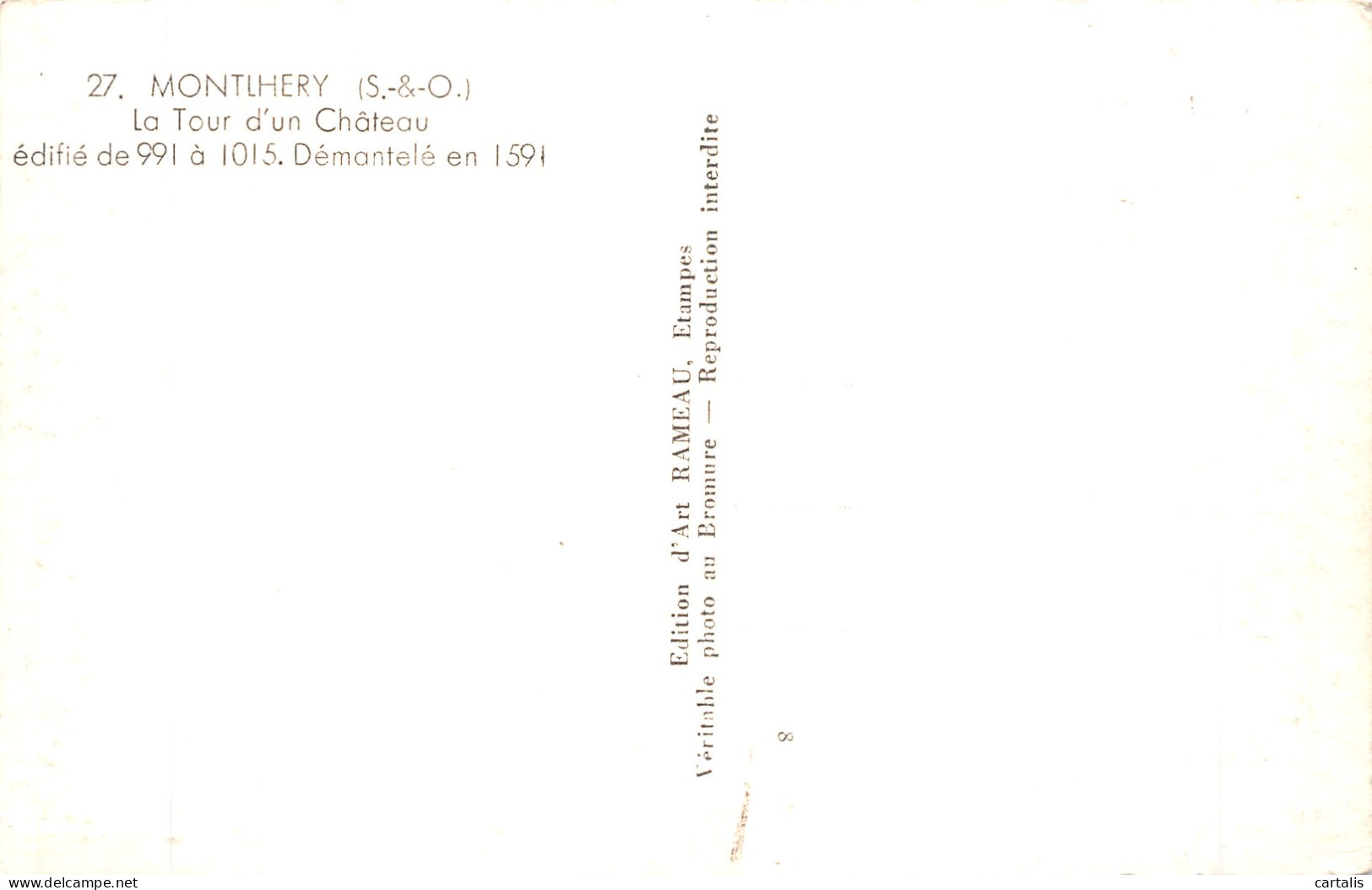 91-MONTHLERY-N° 4428-C/0091 - Other & Unclassified