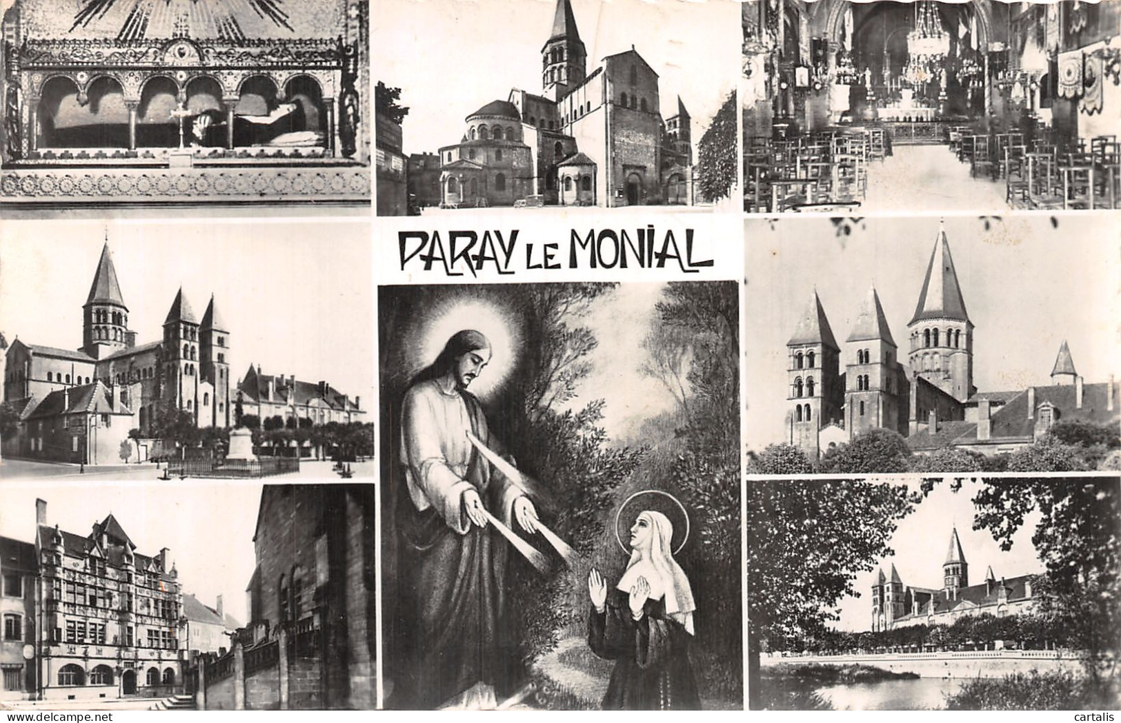 71-PARAY LE MONIAL-N° 4428-C/0033 - Paray Le Monial