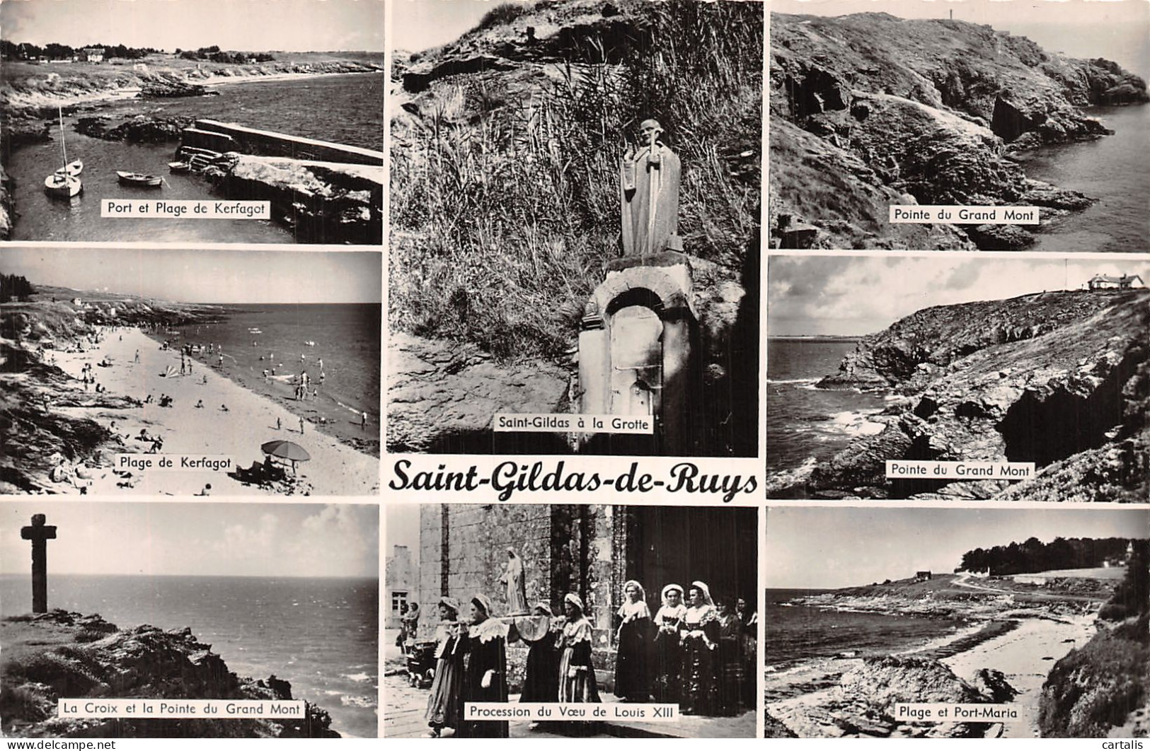 56-SAINT GILDAS DE RHUYS-N° 4428-B/0253 - Other & Unclassified