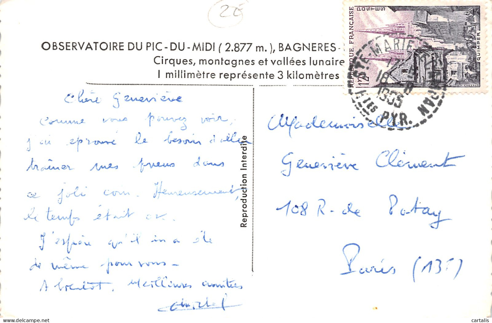 65-BAGNERES DE BIGORRE-N° 4428-B/0113 - Bagneres De Bigorre