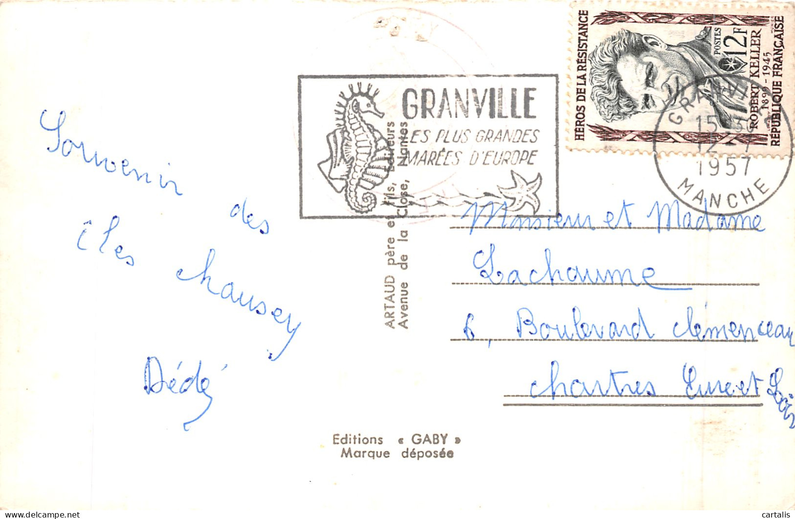 50-LES ILES CHAUSEY-N° 4428-B/0115 - Andere & Zonder Classificatie