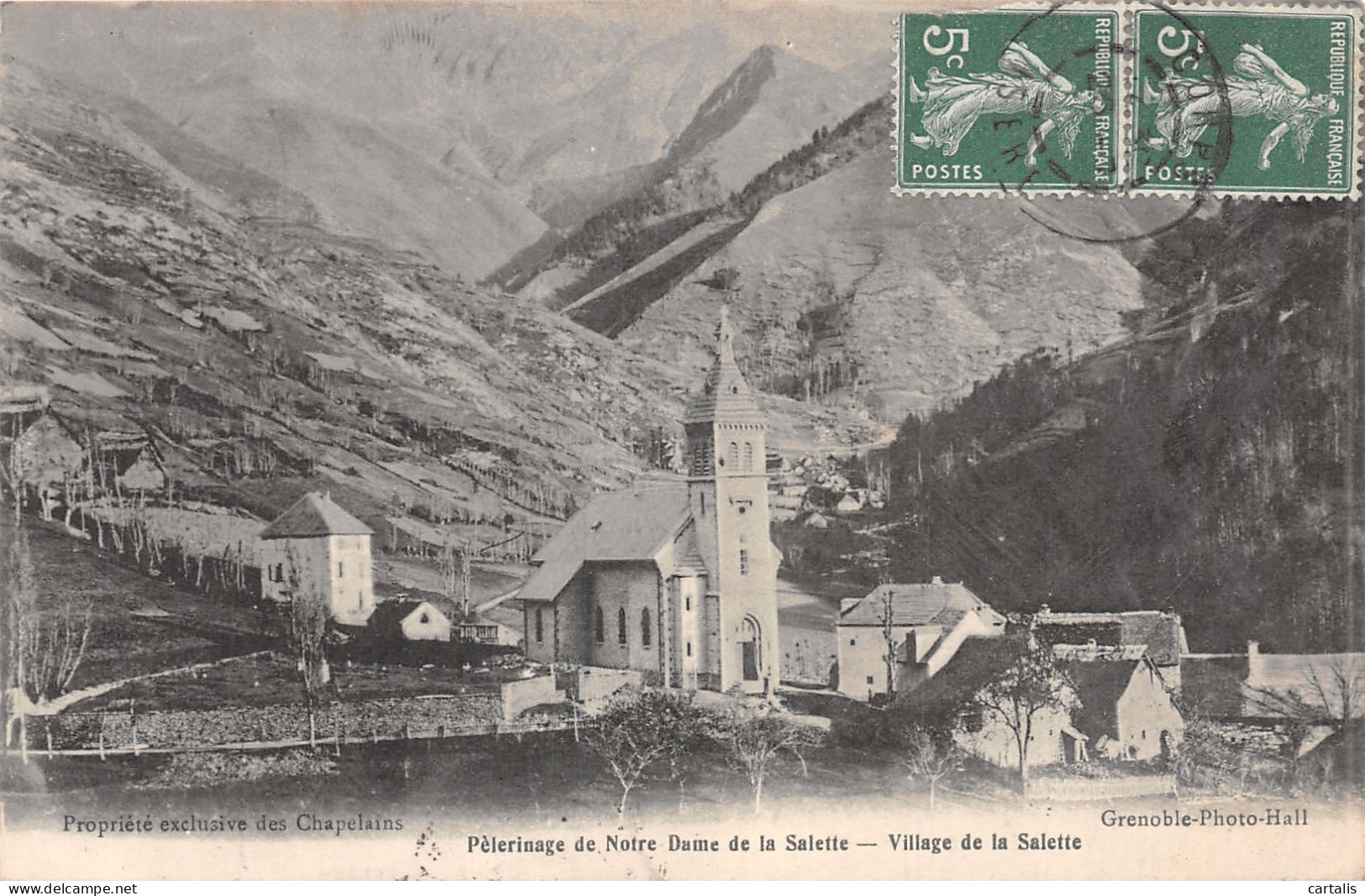 38-NOTRE DAME DE LA SALETTE-N° 4428-G/0237 - Other & Unclassified