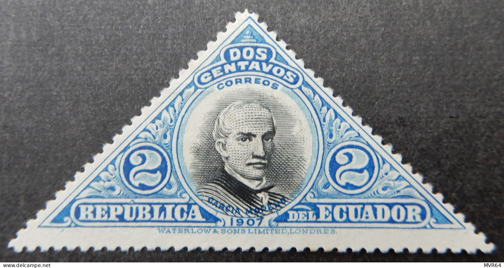 Ecuador 1908 (2) Gabriel Garcia Moreno - Ecuador