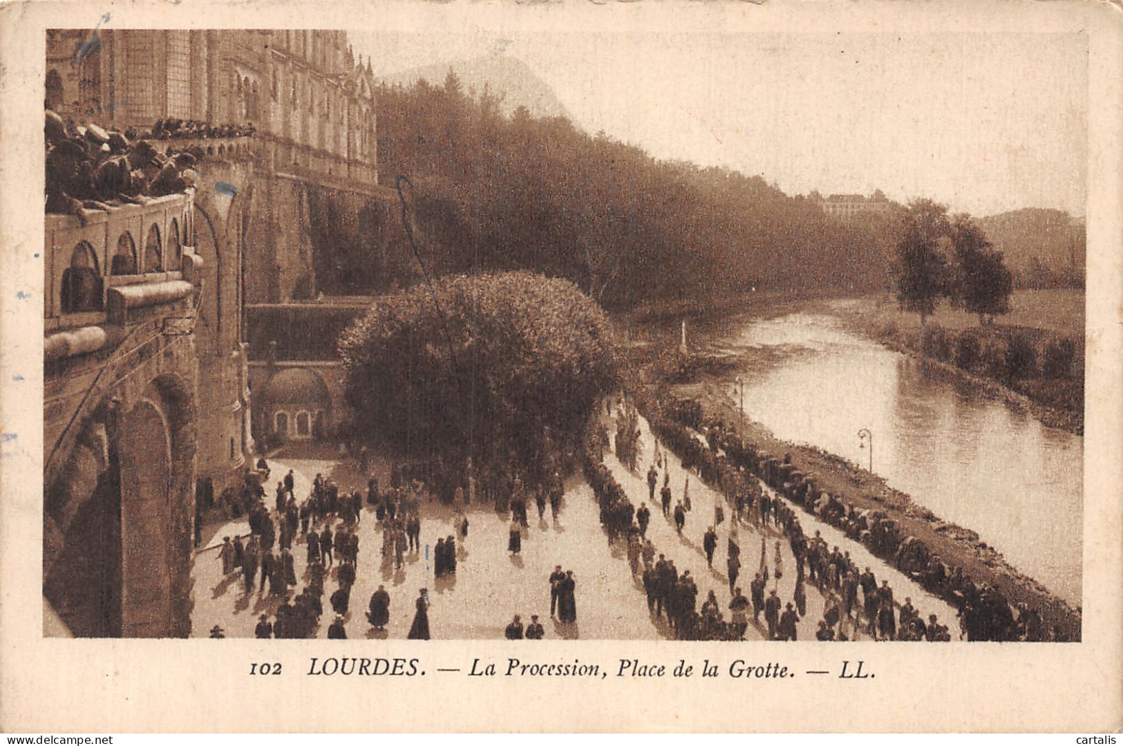 65-LOURDES-N° 4428-G/0117 - Lourdes