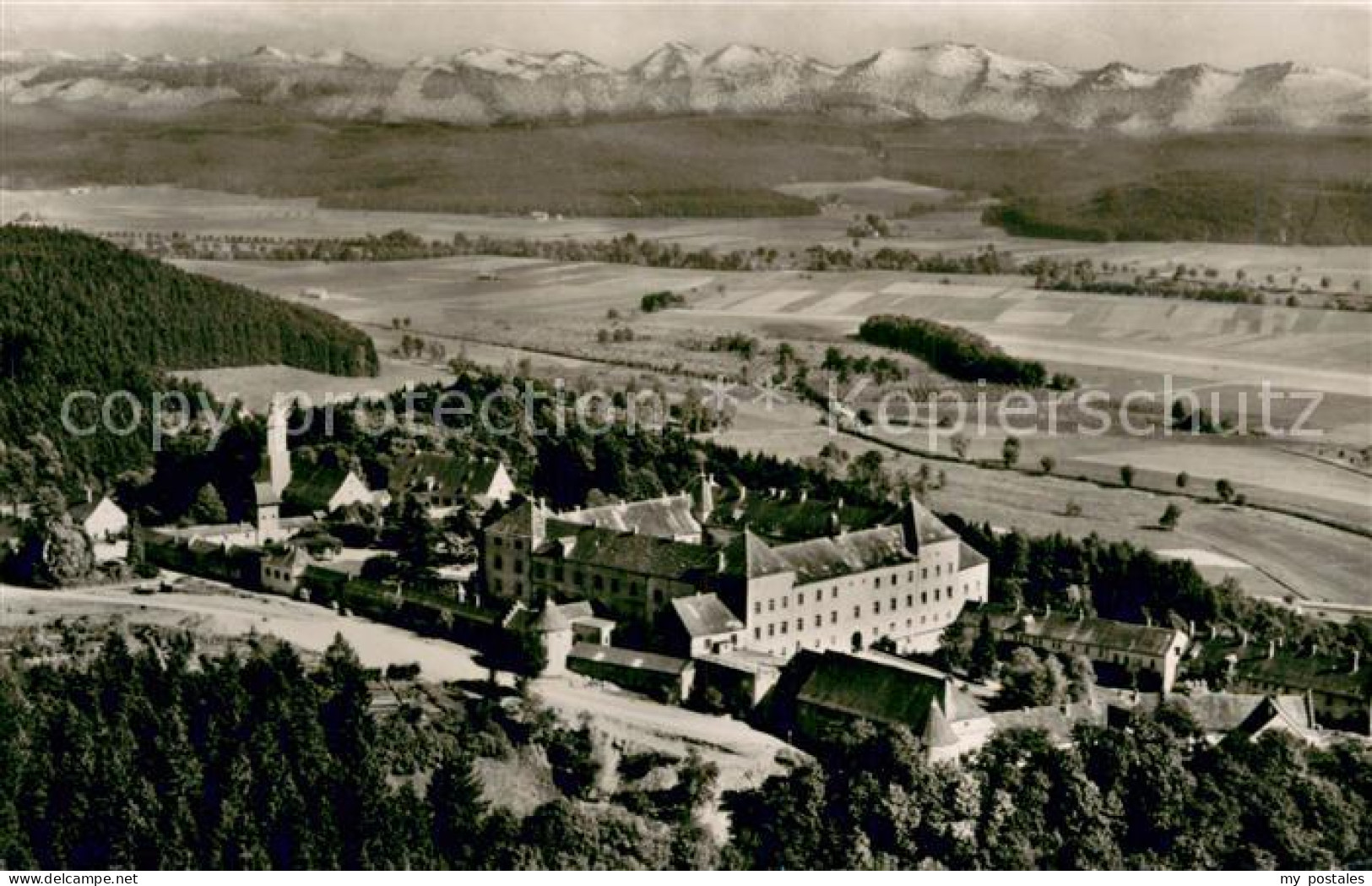 73725795 Leutkirch Schloss Zeil Bergpanorama Leutkirch - Other & Unclassified