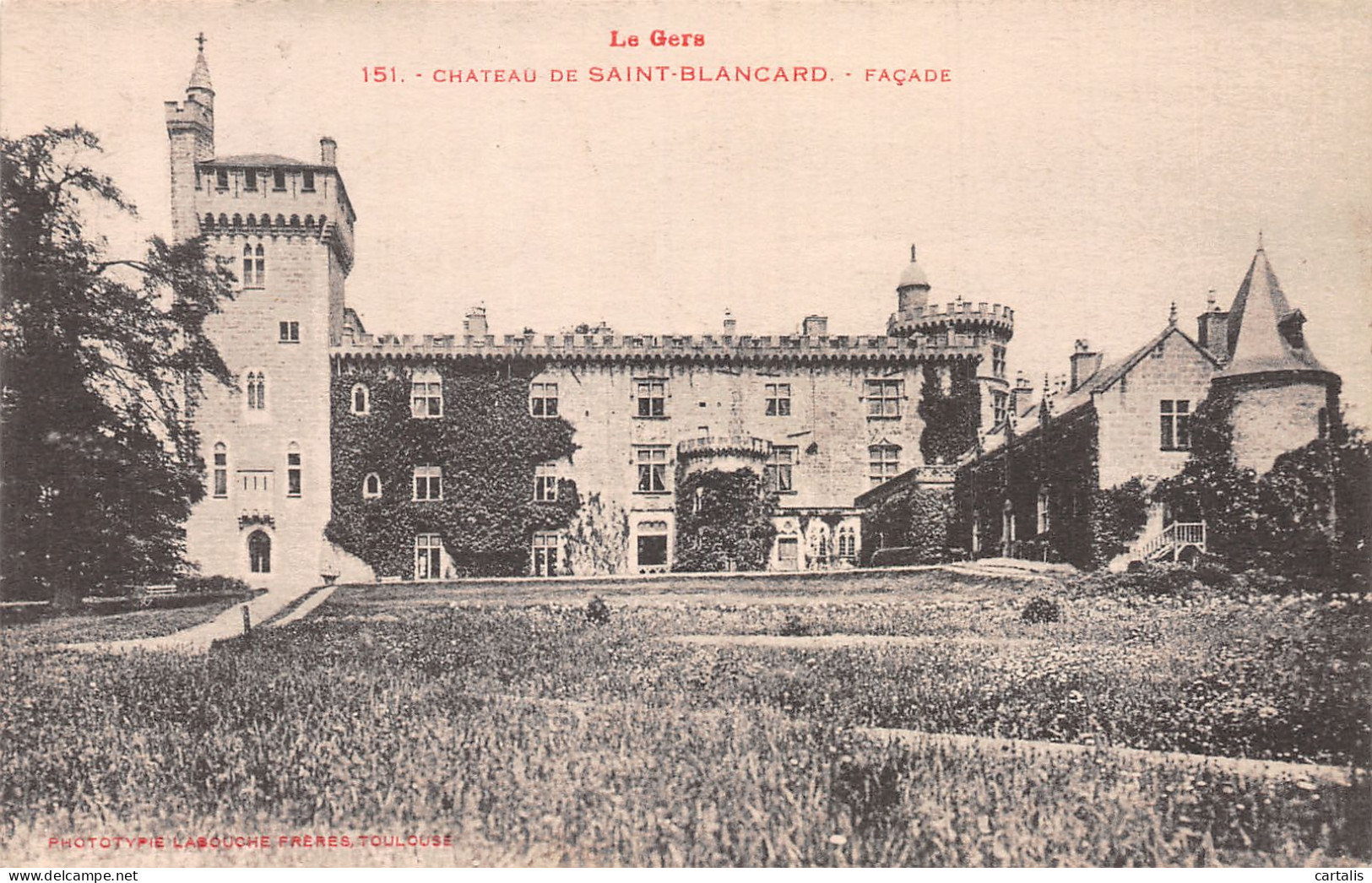 32-CHATEAU DE SAINT BLANCARD-N° 4428-F/0399 - Autres & Non Classés