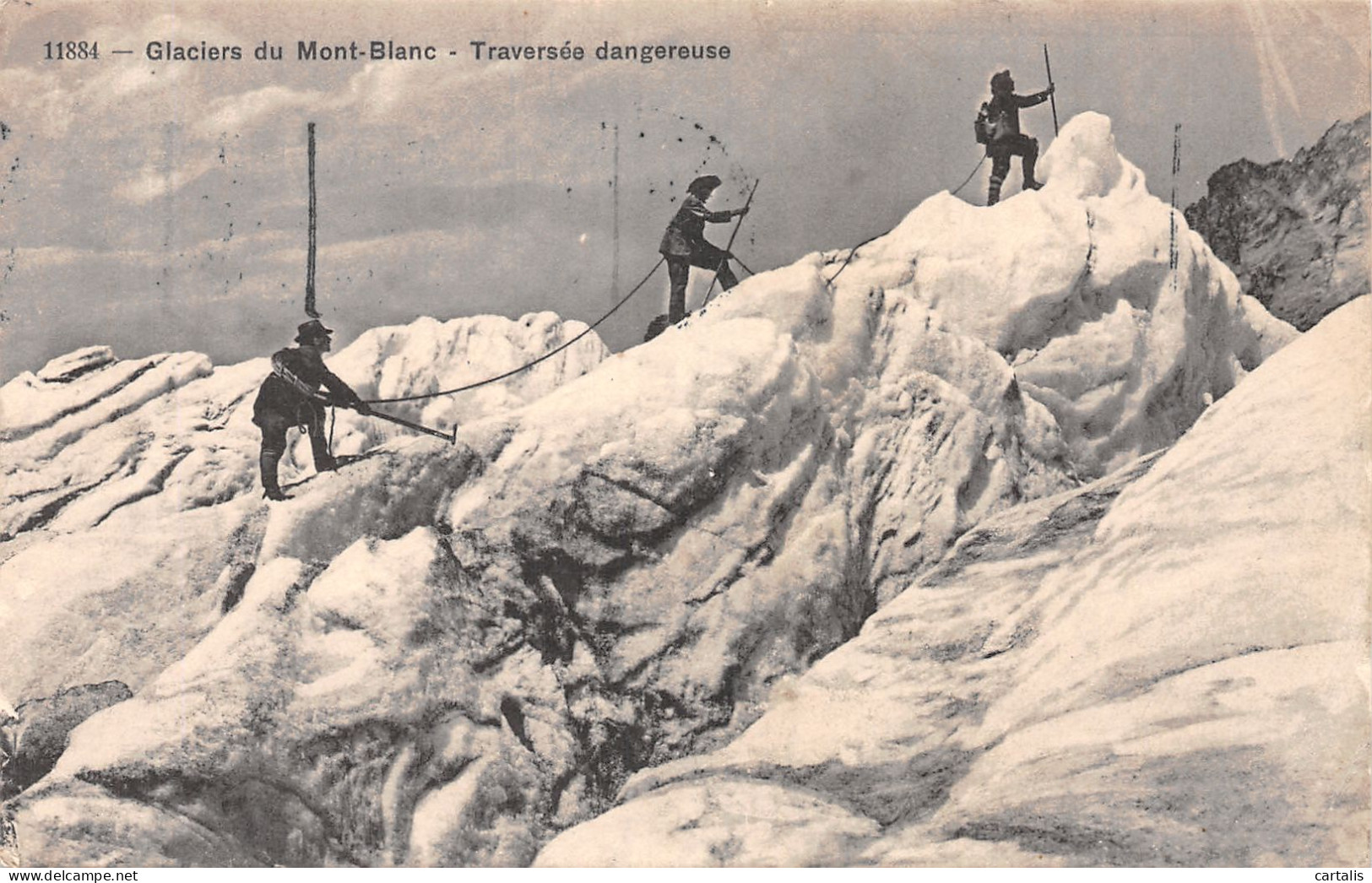 74-GLACIERS DU MONT BLANC-N° 4428-F/0043 - Other & Unclassified