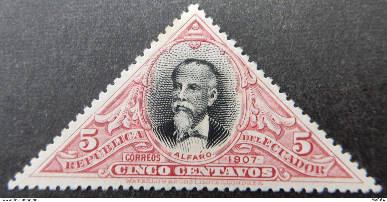 Ecuador 1908 (3) General Eloy Alfaro - Ecuador